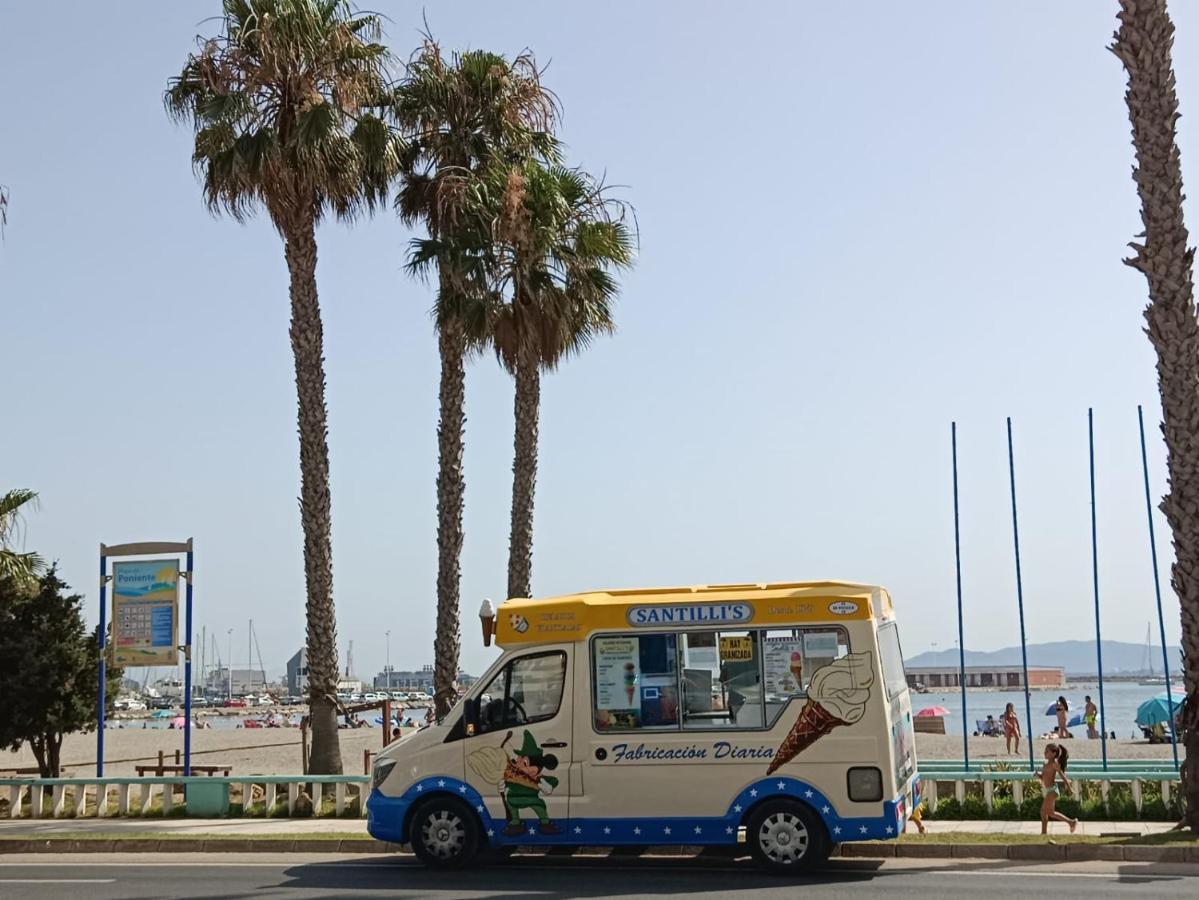 Vistas A 3 Paises Y 2 Continentes 1º Linea De Playa A 5 Minutos De Gibraltar Lägenhet La Línea de la Concepción Exteriör bild